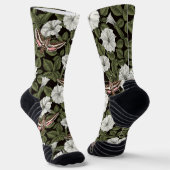 Mondblumen und Sphinxmotten Socken (Gewinkelt)