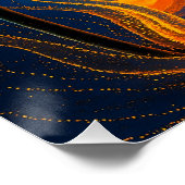 Mondblüte der Wandlung - Stille Kunst Poster (Ecke)