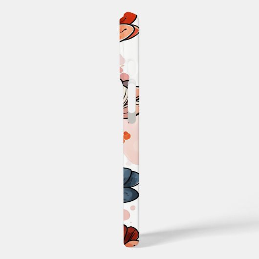 Mondblüten Case-Mate iPhone Hülle (Rückseite / Links)