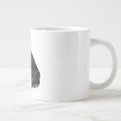 Monddot Corgi Sips Jumbo-Tasse (Rechts)