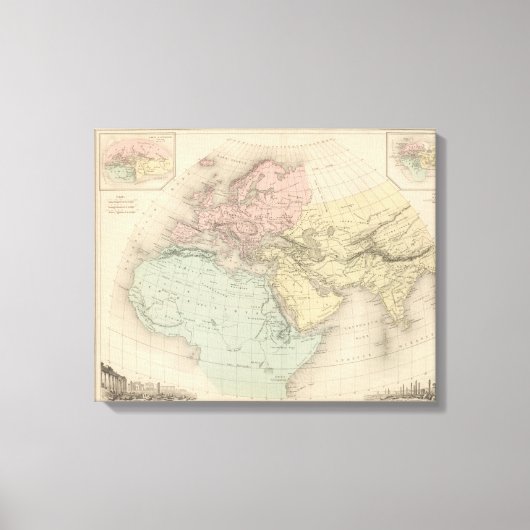 Monde Connu Des Anciens Leinwanddruck (Vorderseite)