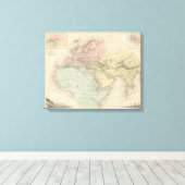 Monde Connu Des Anciens Leinwanddruck (Insitu (Holzboden))