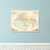 Monde Connu Des Anciens Leinwanddruck (Insitu (Holzboden))