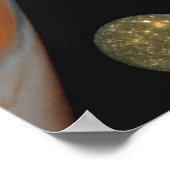 Monde des Jupiter Poster Print (Ecke)