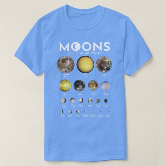 Monde des Sonnensystems 3 T-Shirt (Design vorne)