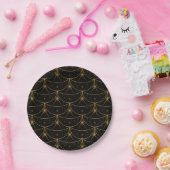Monde und Sterne 7" Papierplatte Pappteller (Party)