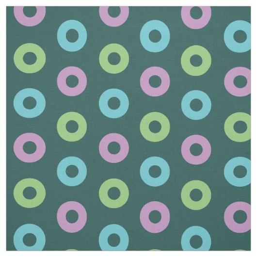 Mondegreen Themed Phish Donuts Stoff (Muster)