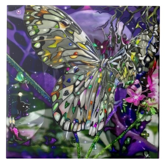 Mondeinfluss Fliese (Vorderseite)