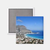 Mondello Magnet. Magnet (Vorderseite/Rückseite)