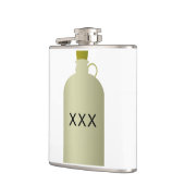 Mondenschein-Krug-Flasche Flachmann (Links)