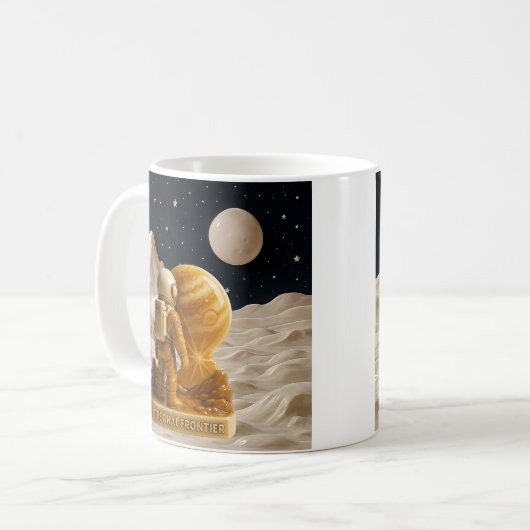 Monderkundung Kaffeetasse (Vorderseite Links)