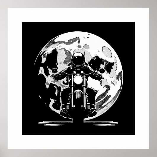 Mondfahrer Poster (Vorne)