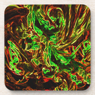 Mondfeuer Getränkeuntersetzer