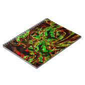 Mondfeuer Notizblock (Linke Seite)