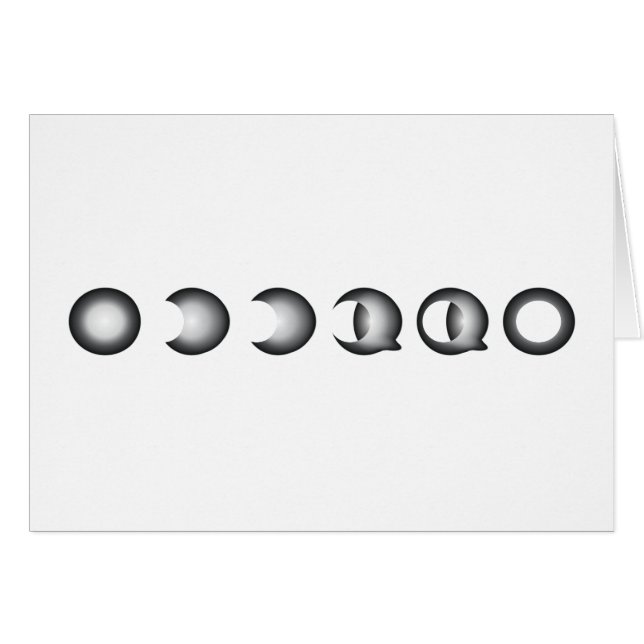 Mondfinsternis (Vorderseite (Horizontal))