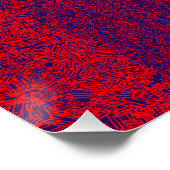 Mondfinsternis - abstrakt poster (Ecke)