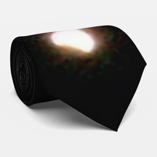 Mondfinsternis Krawatte (Gerollt)