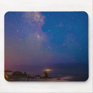 Mondfinsternis & Milchstraße Bandon Beach, Orego Mousepad