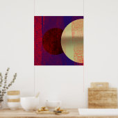 Mondfinsternis Poster (Küche)