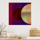 Mondfinsternis Poster (Küche)