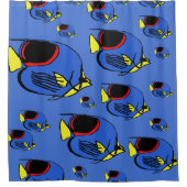 Mondfisch #8 duschvorhang (Vorderseite)