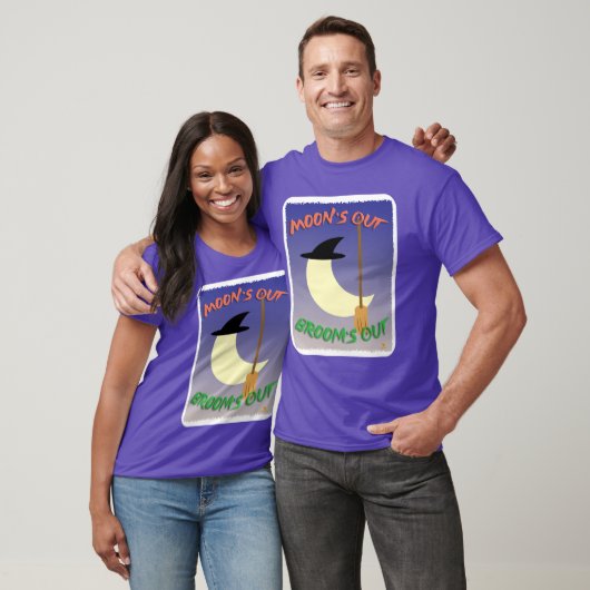 Mondfisch aus Halloween-Slogan T-Shirt (Unisex)