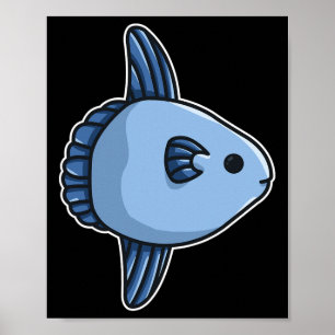 Mondfisch Ozean Mondfisch Gewöhnlicher Mondfisch - Poster