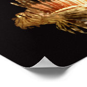 Mondfische im Dunkeln Poster (Ecke)