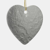 Mondfläche im Weltraum Keramikornament (Rechts)