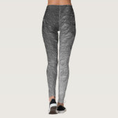 Mondfläche im Weltraum Leggings (Rückseite)