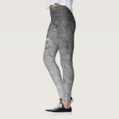 Mondfläche im Weltraum Leggings (Links)