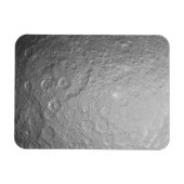 Mondfläche im Weltraum Magnet (Horizontal)