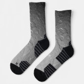 Mondfläche im Weltraum Socken (Links)