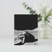 Mondfläche Postkarte (Stehend Vorderseite)