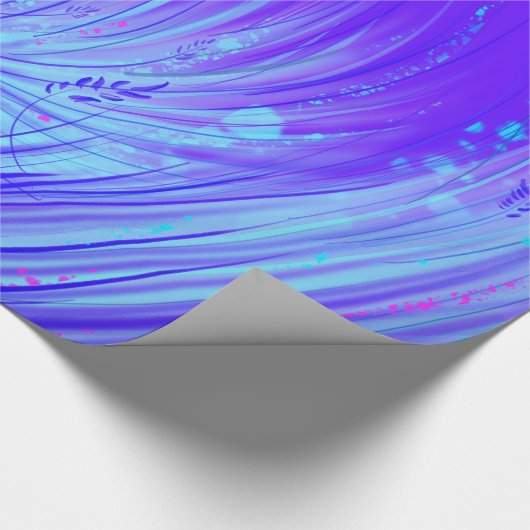 Mondfluss Geschenkpapier (Ecke)