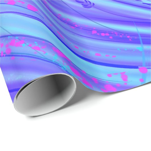 Mondfluss Geschenkpapier (Rolleneckpunkt)