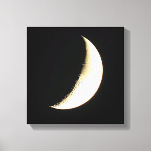 Mondfotografie Kunst Leinwanddruck