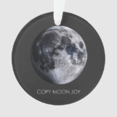 Mondfreude kopieren ornament (Vorderseite)