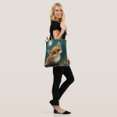 Mondfuchs, nächtlicher Wald Tasche (Am Model)