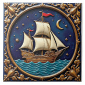 Mondführer für die Mariner Fliese (Vorderseite)