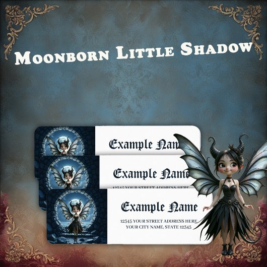 Mondgeborener Kleiner Schatten, die niedliche goth