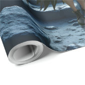 Mondgeborener Kleiner Schatten, die niedliche goth Geschenkpapier (Rolleneckpunkt)