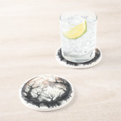 Mondgebunden Getränkeuntersetzer (Seite)