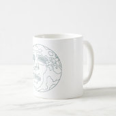 Mondgesicht Kaffeetasse (VorderseiteRechts)