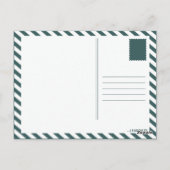 Mondgesicht Postkarte (Rückseite)