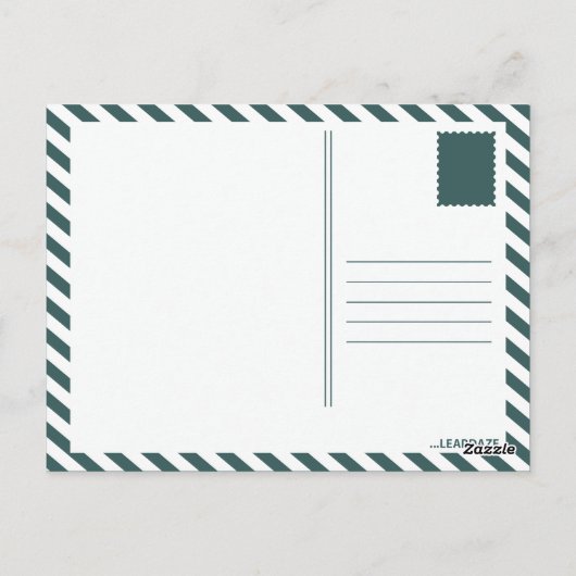 Mondgesicht Postkarte (Rückseite)