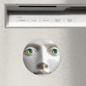 mondgesichtiges Liebesobjekt Magnet (In Situ (Geschirrspüler))