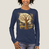 Mondglanz Tri-Blend Shirt (Vorderseite)