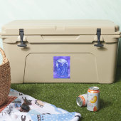 Mondglühdrache mit Mond von Renee Lavoie Aufkleber (Kühler)