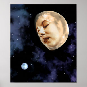 Mondgöttin Poster